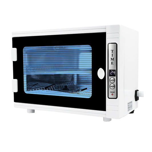 12L Nail Tool Cleaning Machine with UV Light, LED Timer & Replaceable Lamp