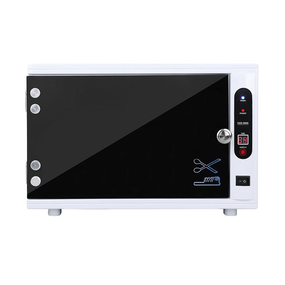 12L Nail Tool Cleaning Machine with UV Light, LED Timer & Replaceable Lamp