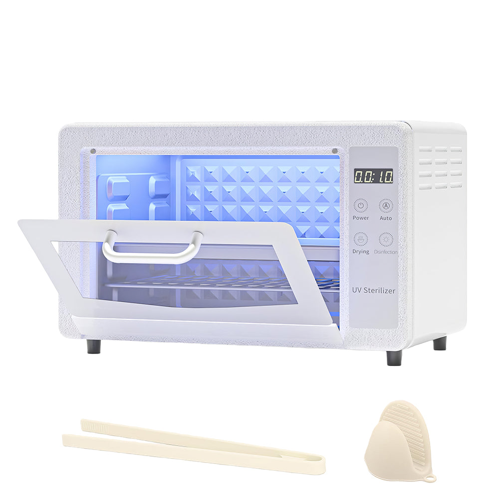 10L Hot Air Sterilizer for Esthetician, Nail Tool Cleaning Cabinet